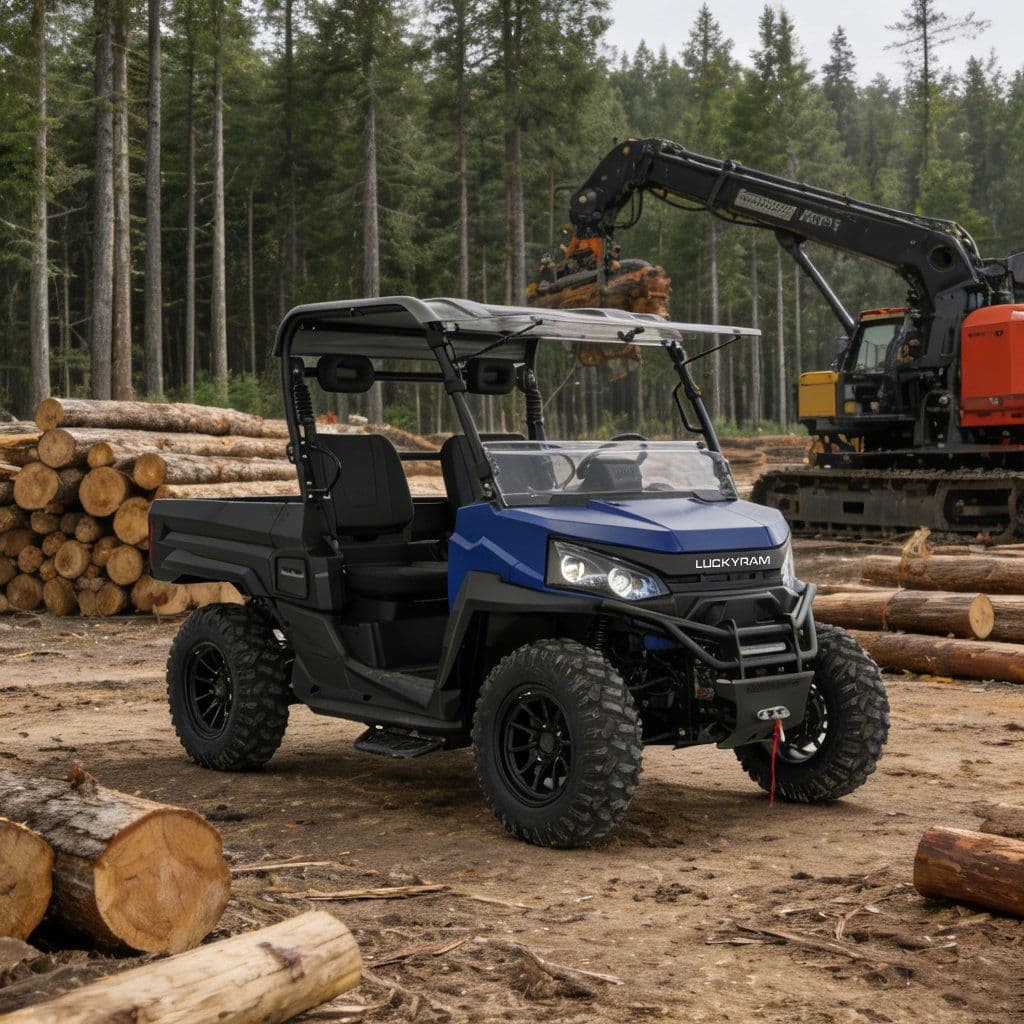 10KW AC मोटर UTV साइड बाइ साइड 73.6V 150Ah 400A कन्ट्रोलर 4WD अफ रोड