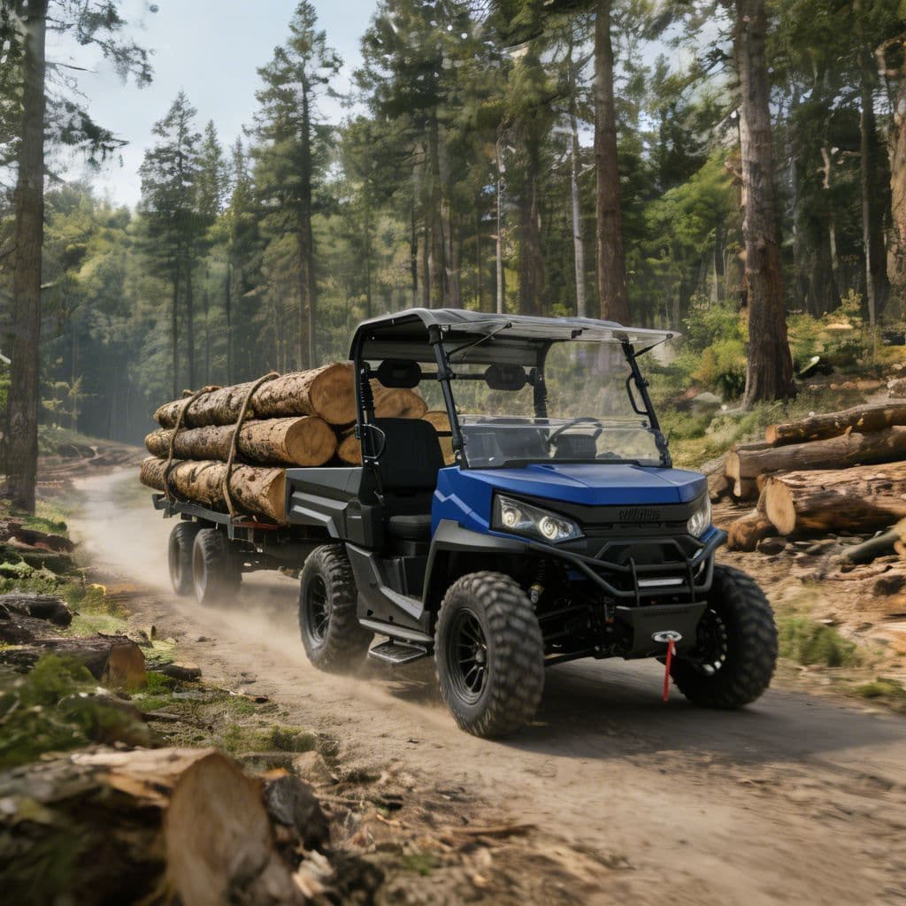 4WD इलेक्ट्रिक UTV शिकार कार्यको लागि 73.6V लिथियम ब्याट्री PKE किलेस
