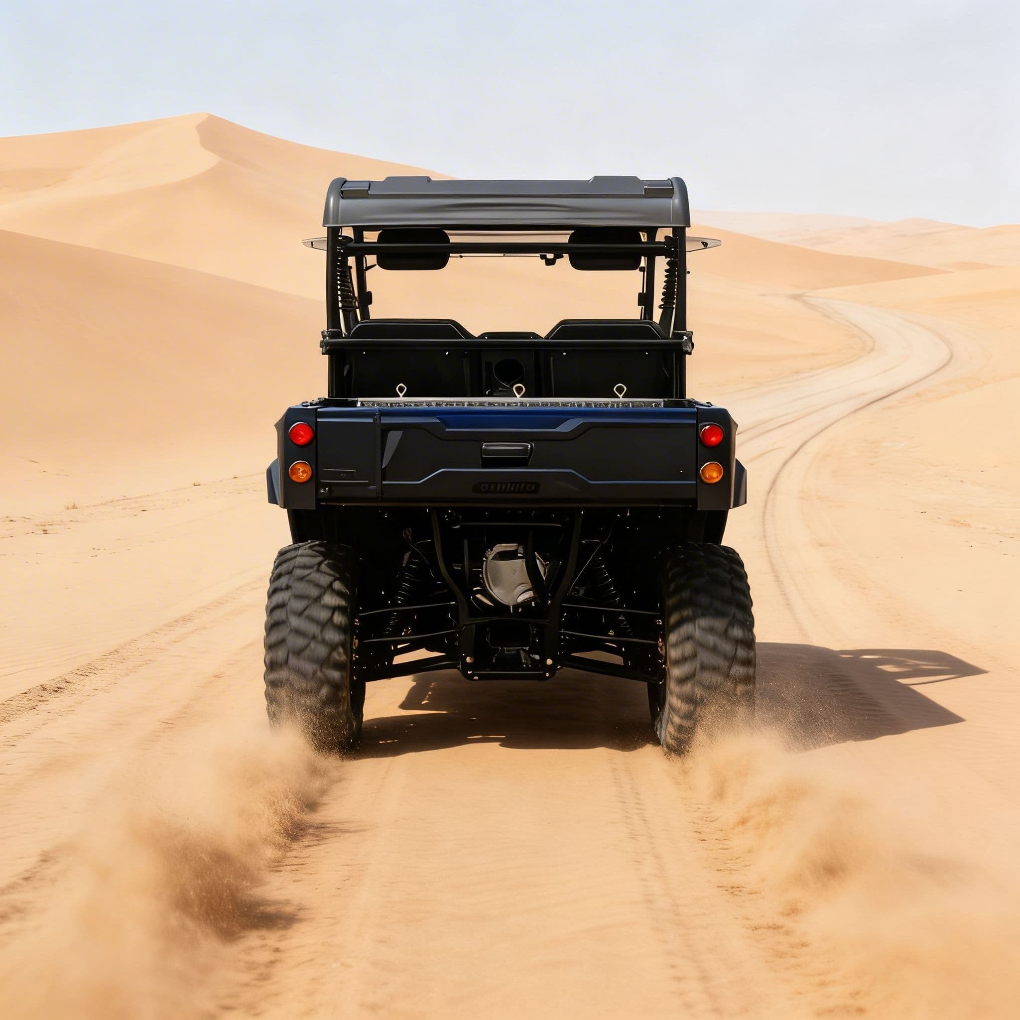 73.6V 150Ah 4WD इलेक्ट्रिक UTV PKE चाबीविहीन 1000kg टोइङ