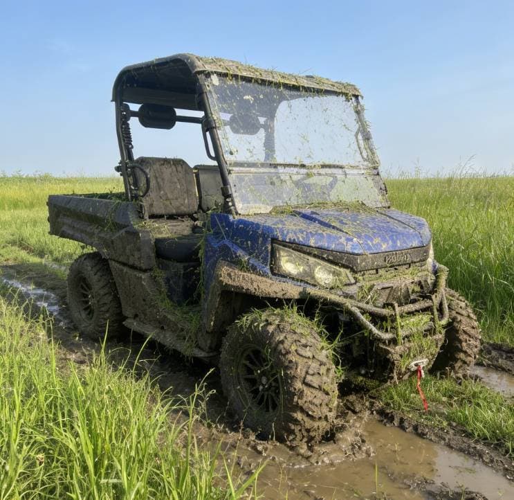 73.6V 4WD अफ रोड UTV EPS स्टीयरिङ 20KW पीक पावर 80-100km