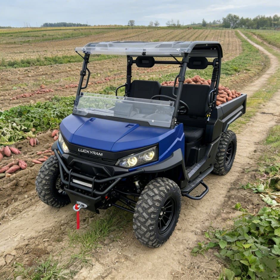 73.6V 4WD UTV 10kw AC मोटर EPS स्टीयरिङ 150ah ब्याट्री